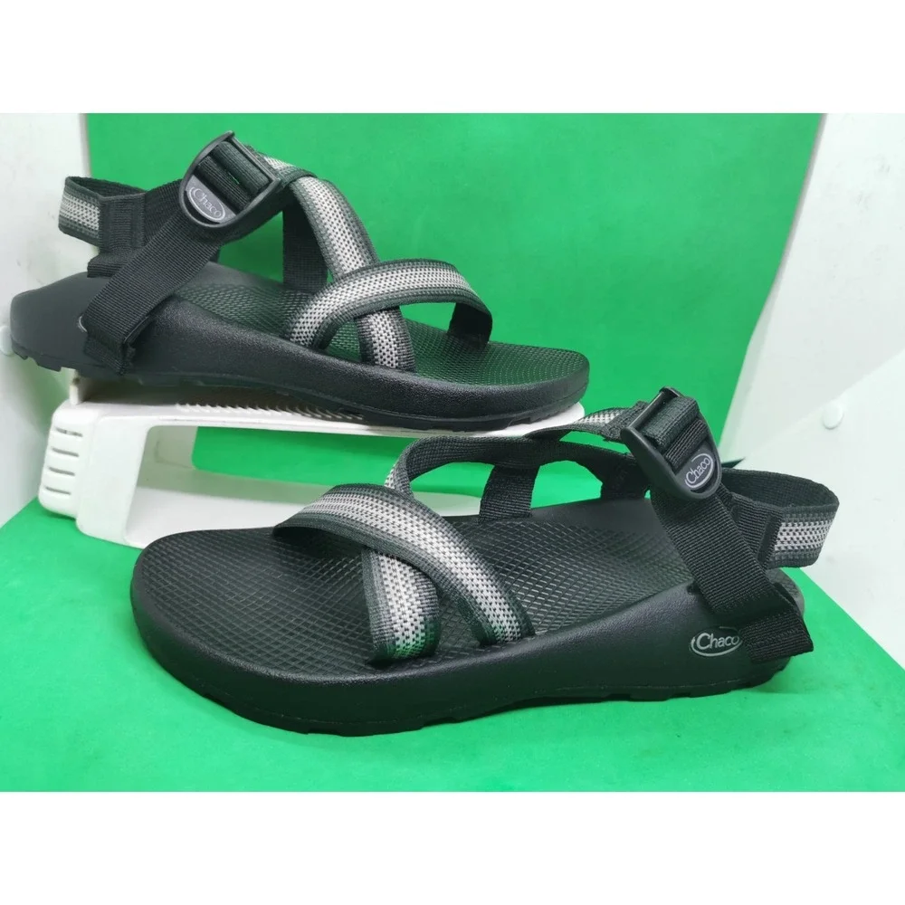 Chaco Z/1 Classic Split Gray Comfortable Sandal Men's US Size 10 Great
